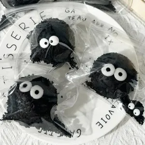 Coal Ball Mochi Squishy