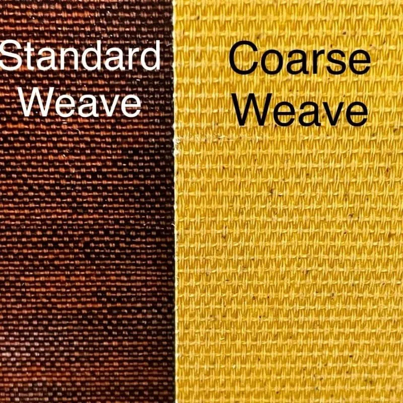 Coarse Weave Canvas Micarta- NATURAL- Knife Scales- Various Sizes