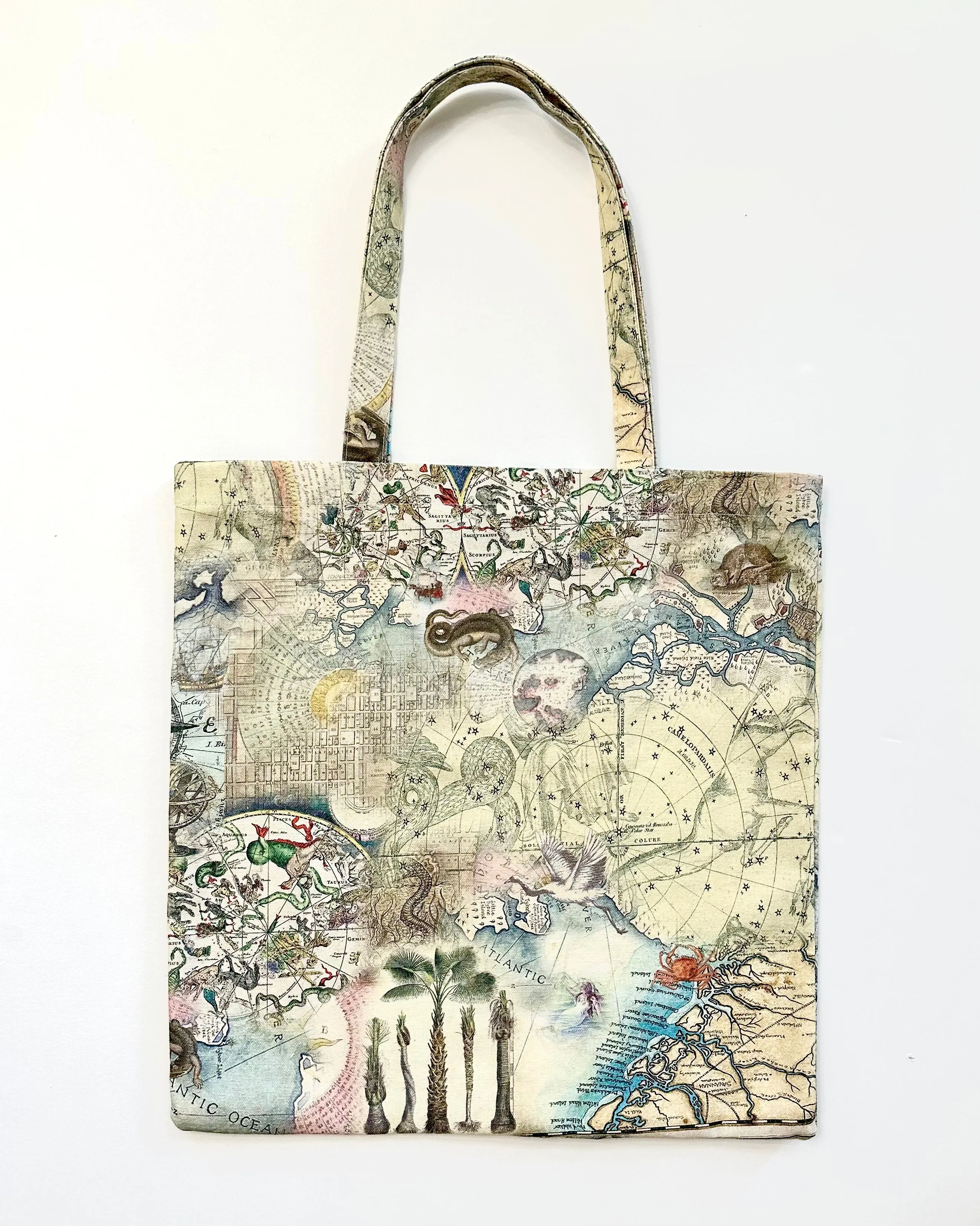 Coastal Georgia Print Simple Tote