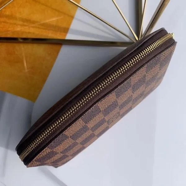 Cosmetic Pouch Pm Bag Damier Ebene Canvas N47516