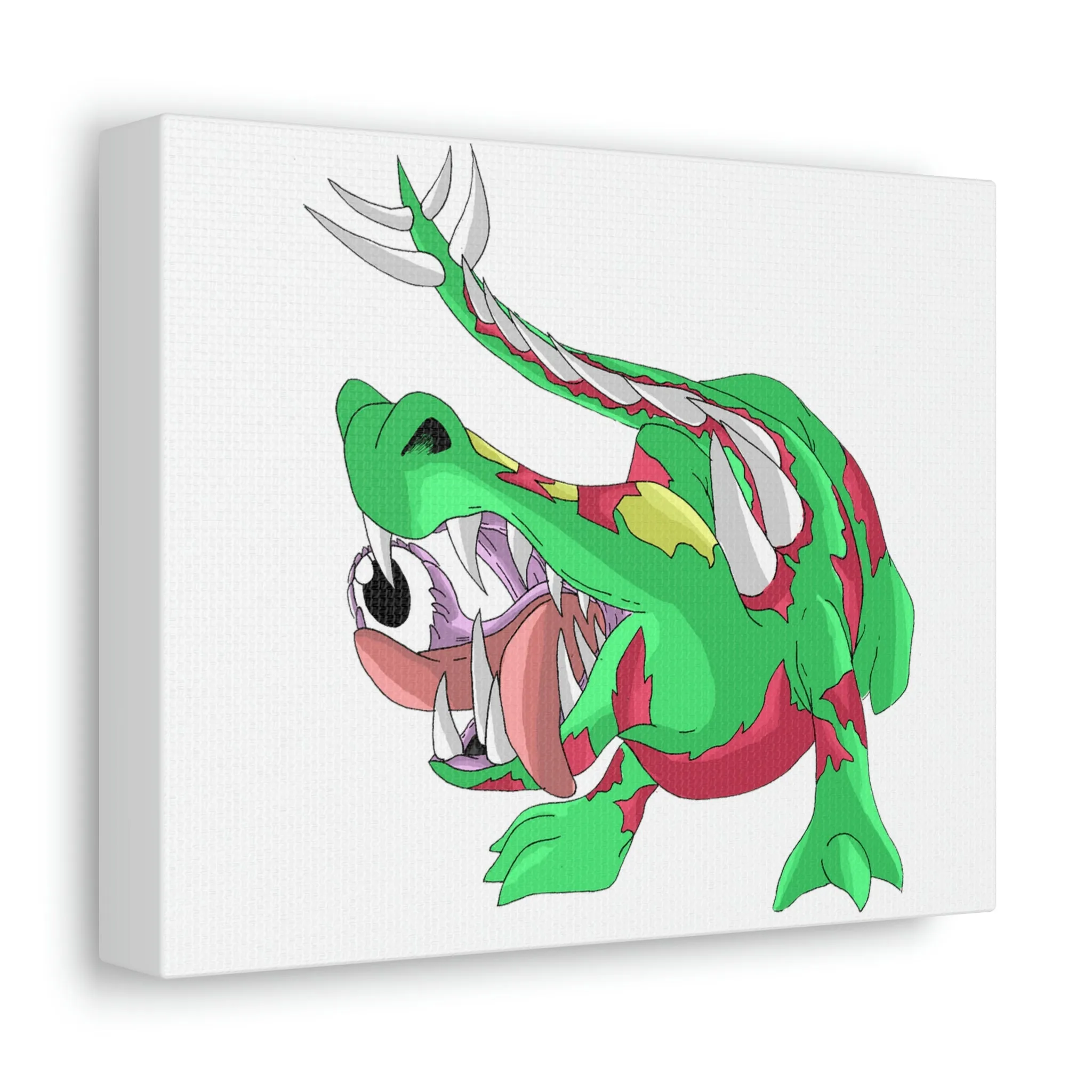 Crawnawsome Stretched Canvas