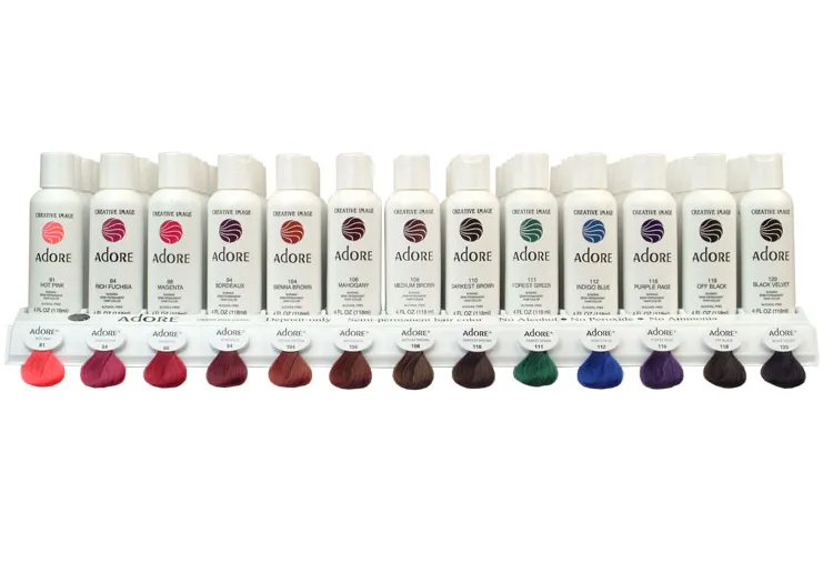 Creative Image Adore Semi Permanent Hair Colors 4oz