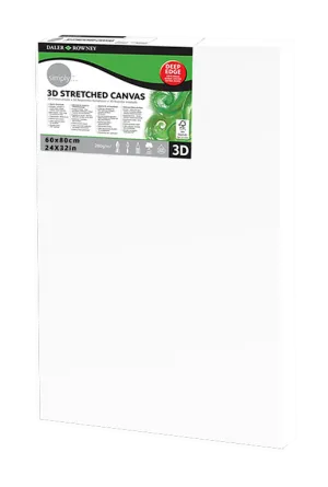 Daler Rowney 3D Stretched Canvas 60*80cm/24*32"