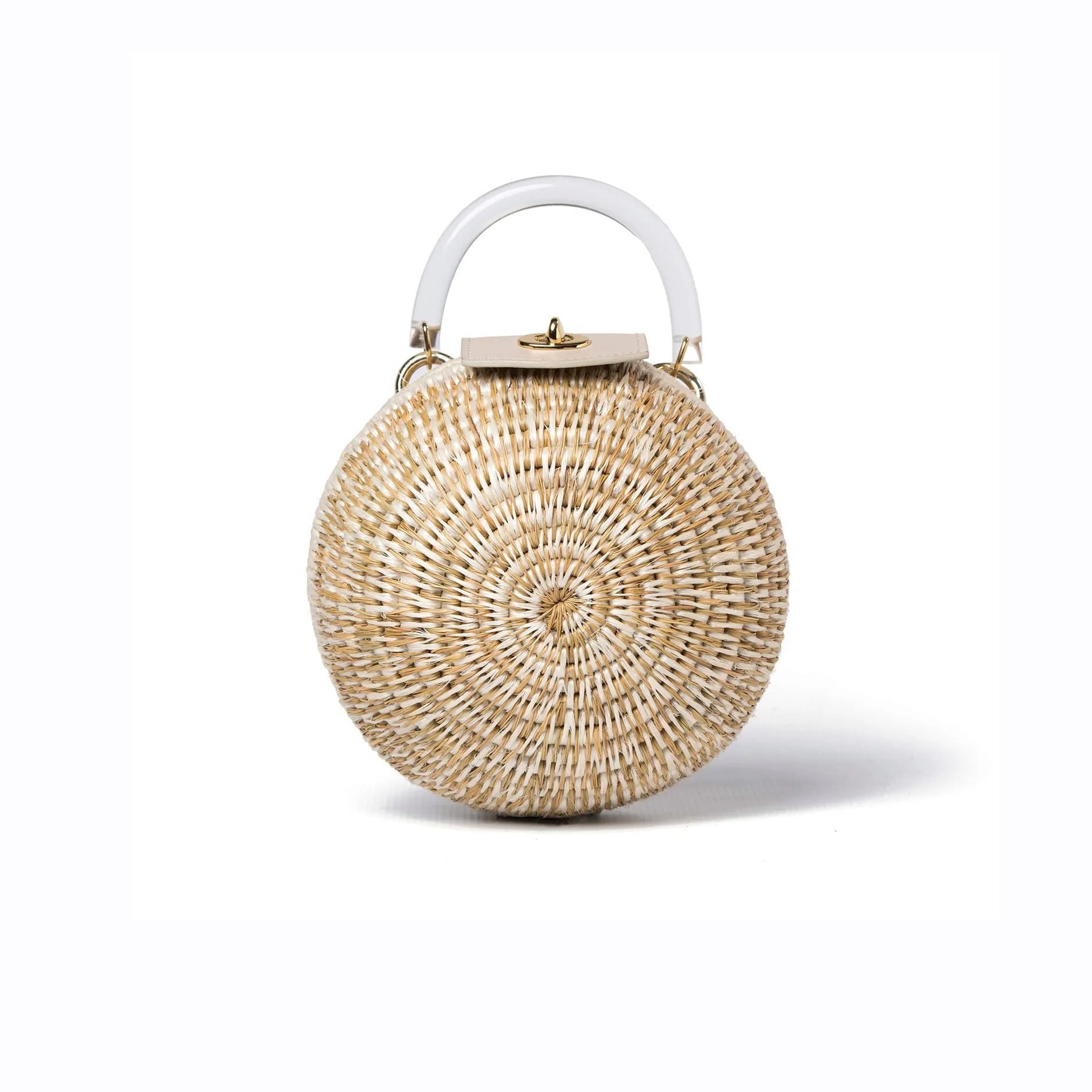 Demi Ball Bag in Chalk