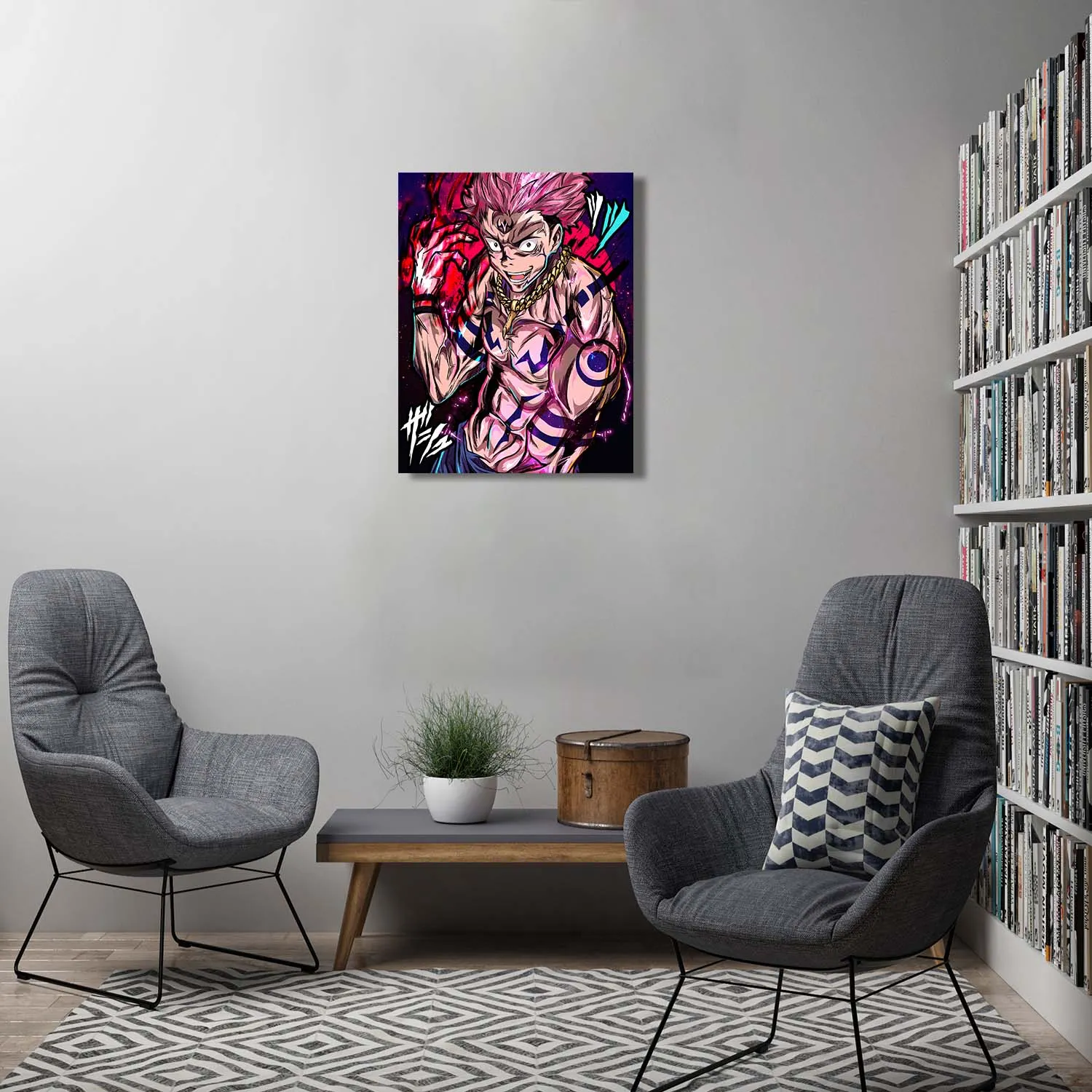 Demon Vessel Canvas Wall Art