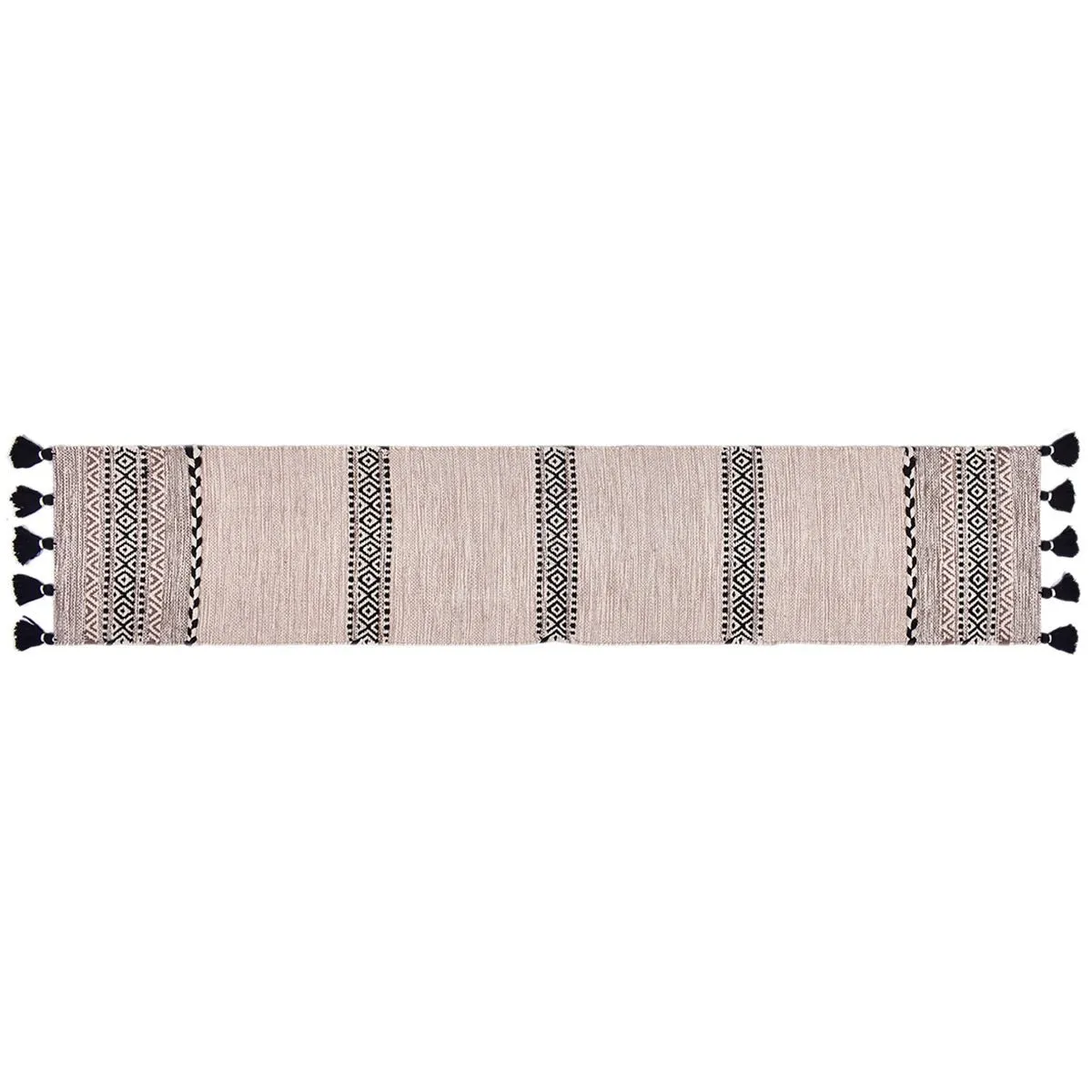 Diamond Woven Cotton Runner