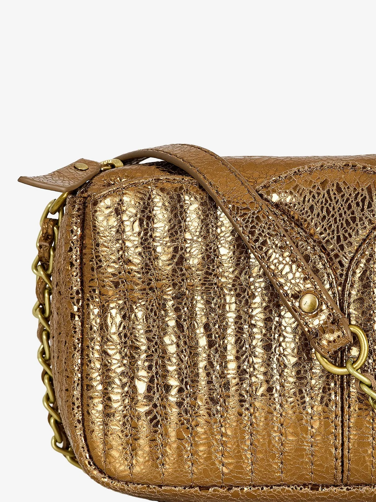 Divinou Leather Bag – Bronze