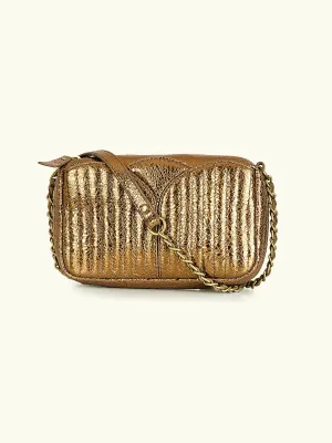 Divinou Leather Bag – Bronze