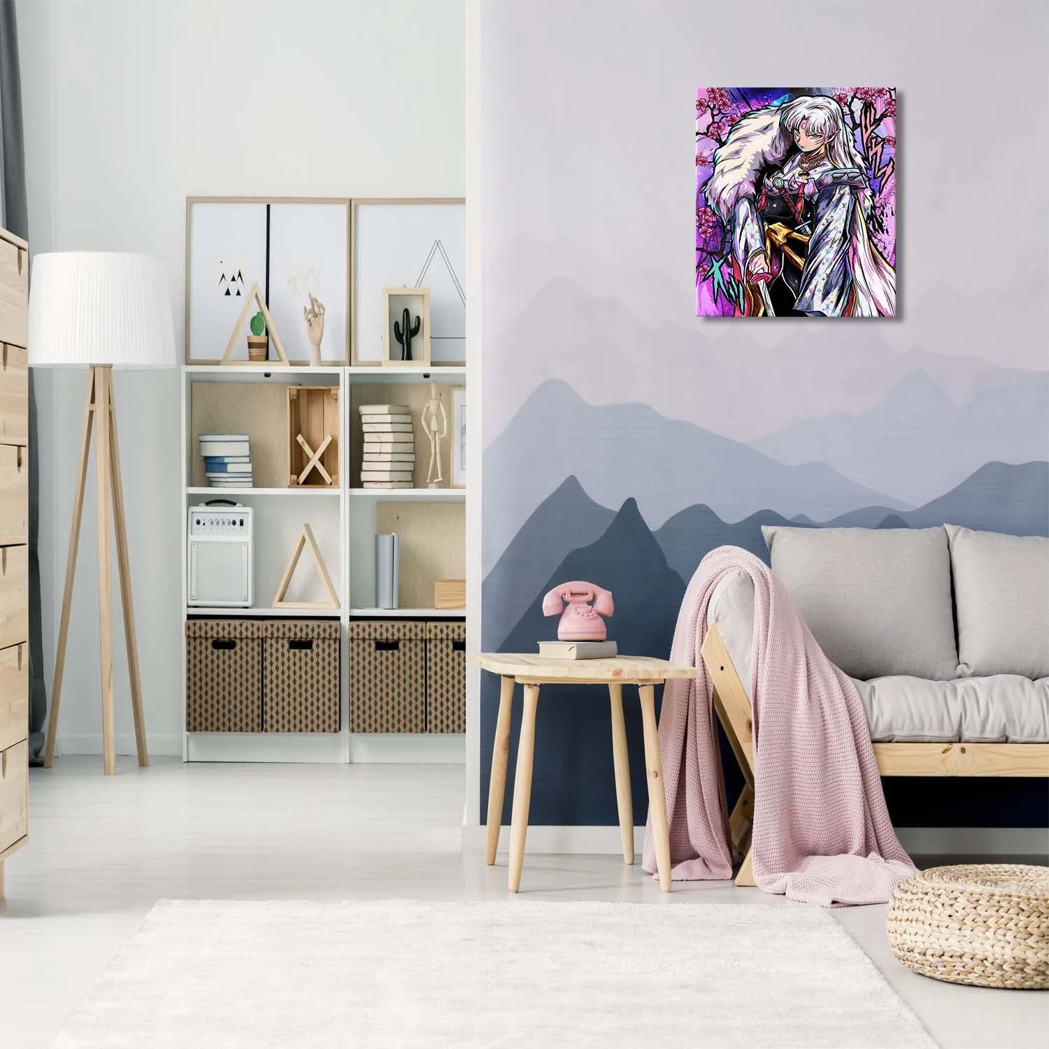 Dog Demon Brother Canvas Wall Art