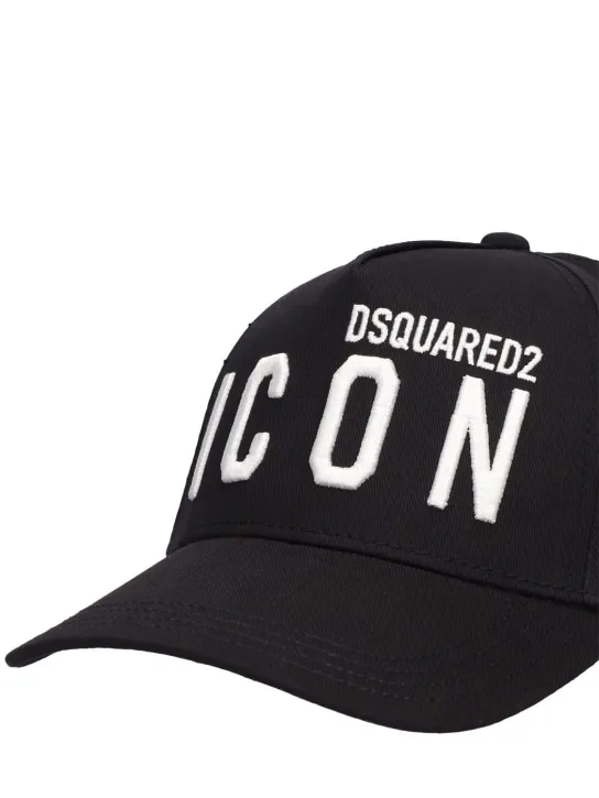 Dsquared2   Cotton gabardine baseball cap w/ logo 