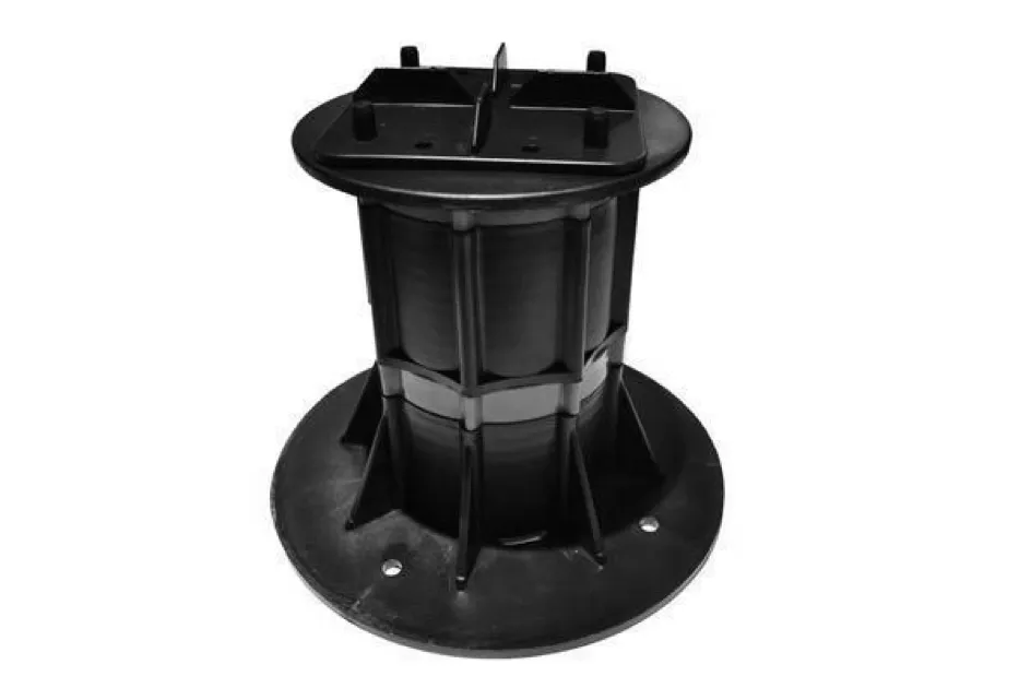 DTG-DECK TILE Adjustable Pedestal Supports with Top Tile Connector (Pack of 8)