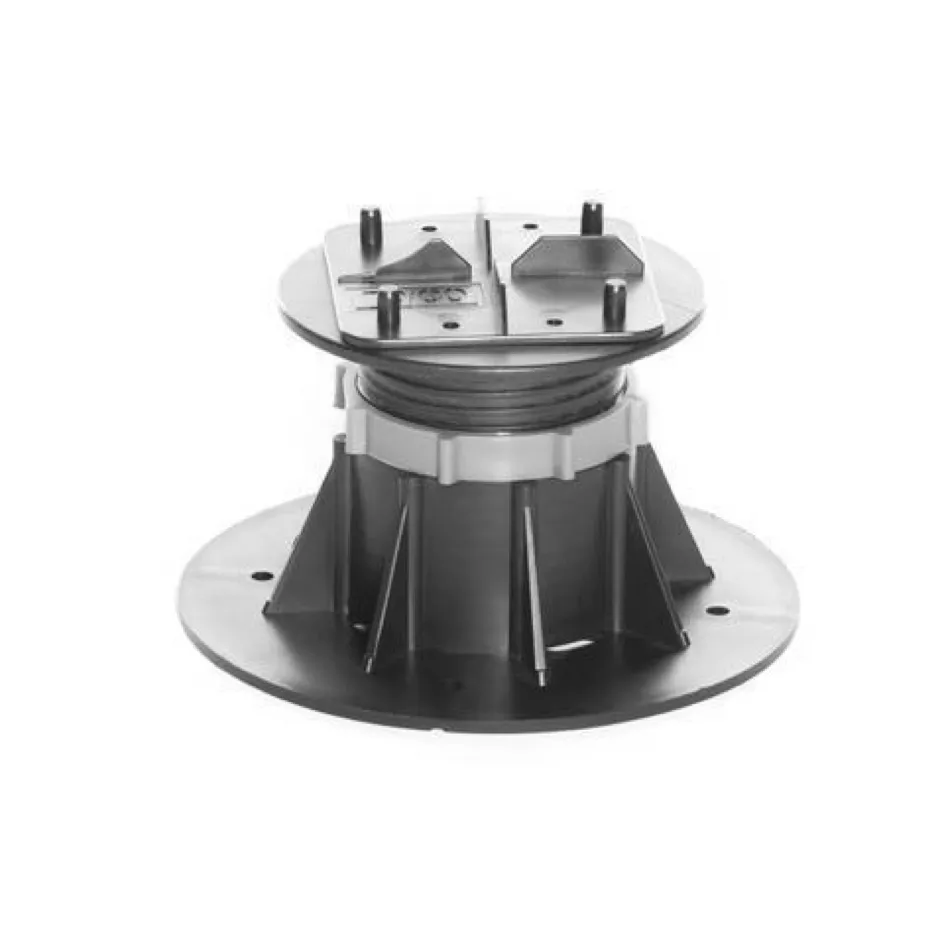 DTG-DECK TILE Adjustable Pedestal Supports with Top Tile Connector (Pack of 8)
