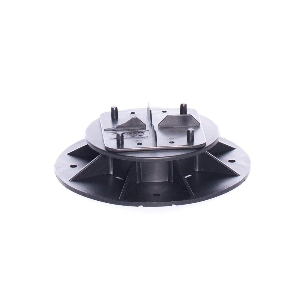 DTG-DECK TILE Adjustable Pedestal Supports with Top Tile Connector (Pack of 8)