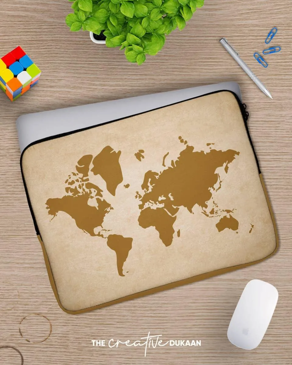 Eat, Sleep, Travel, Repeat - Travel Laptop Sleeve Bag