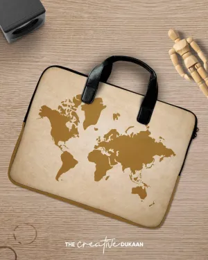 Eat, Sleep, Travel, Repeat - Travel Laptop Sleeve Bag