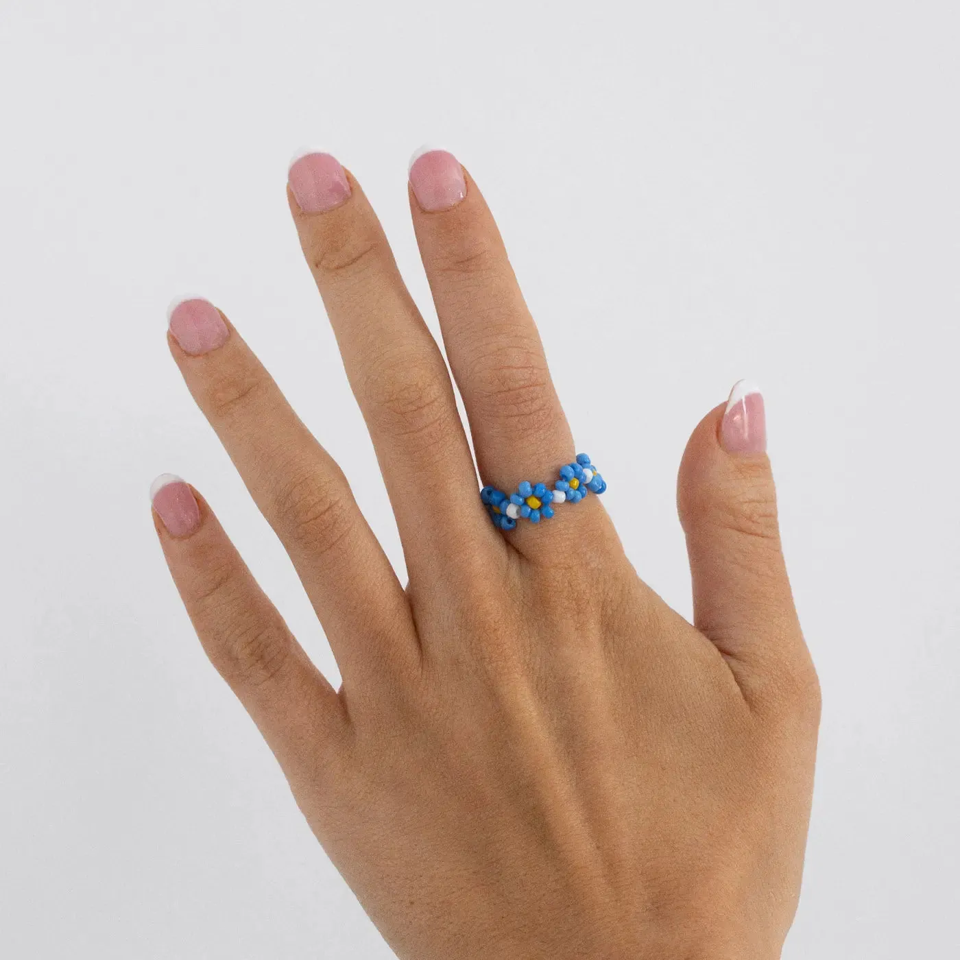 Elsa - Flower Bead Ring