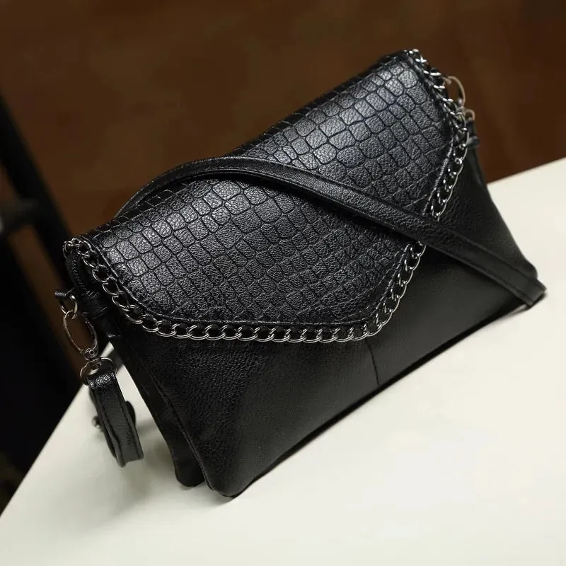 Envelope Chain Crossbody Bag