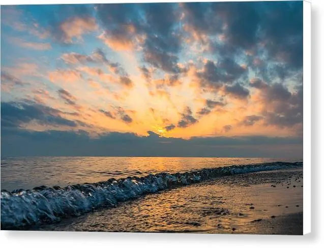 Evening Sunset - Canvas Print