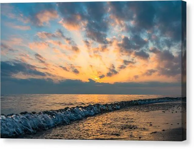 Evening Sunset - Canvas Print