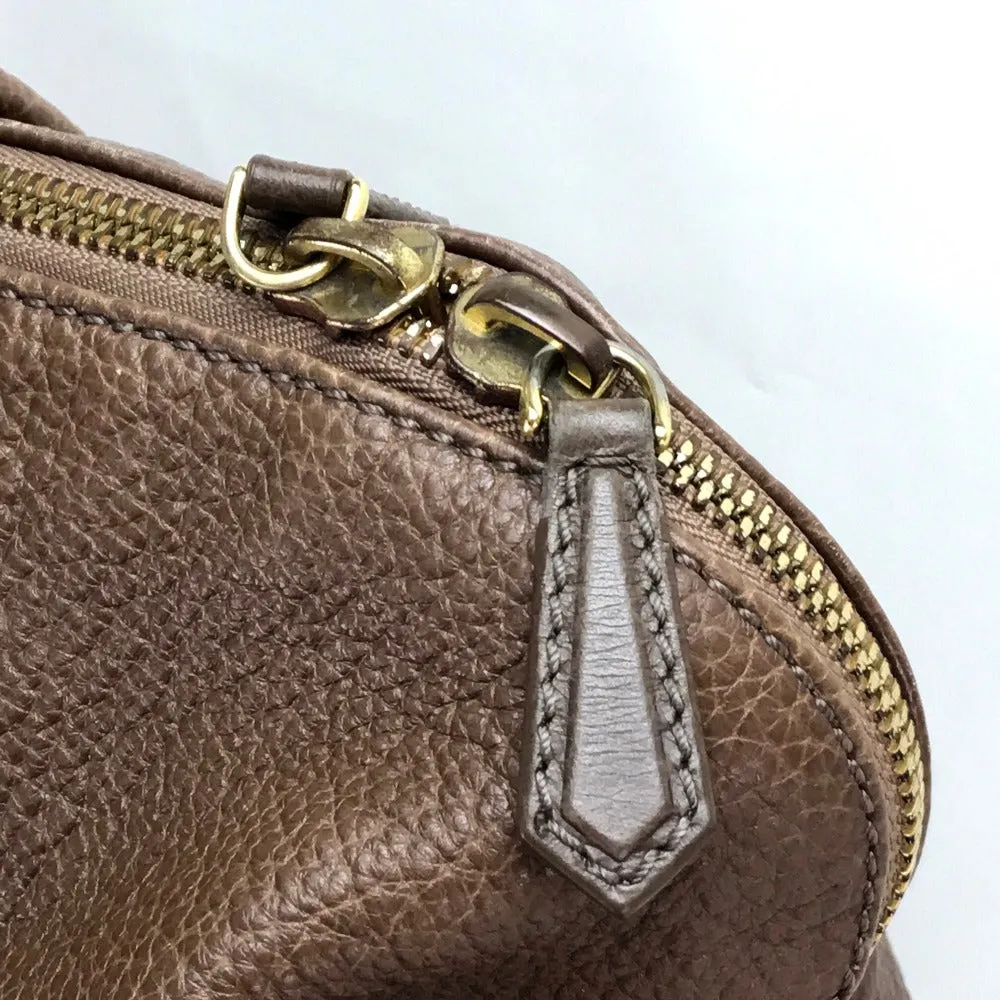 FENDI Handbag 8BL110 leather Brown Men's Women chameleon unisex(Unisex) Used
