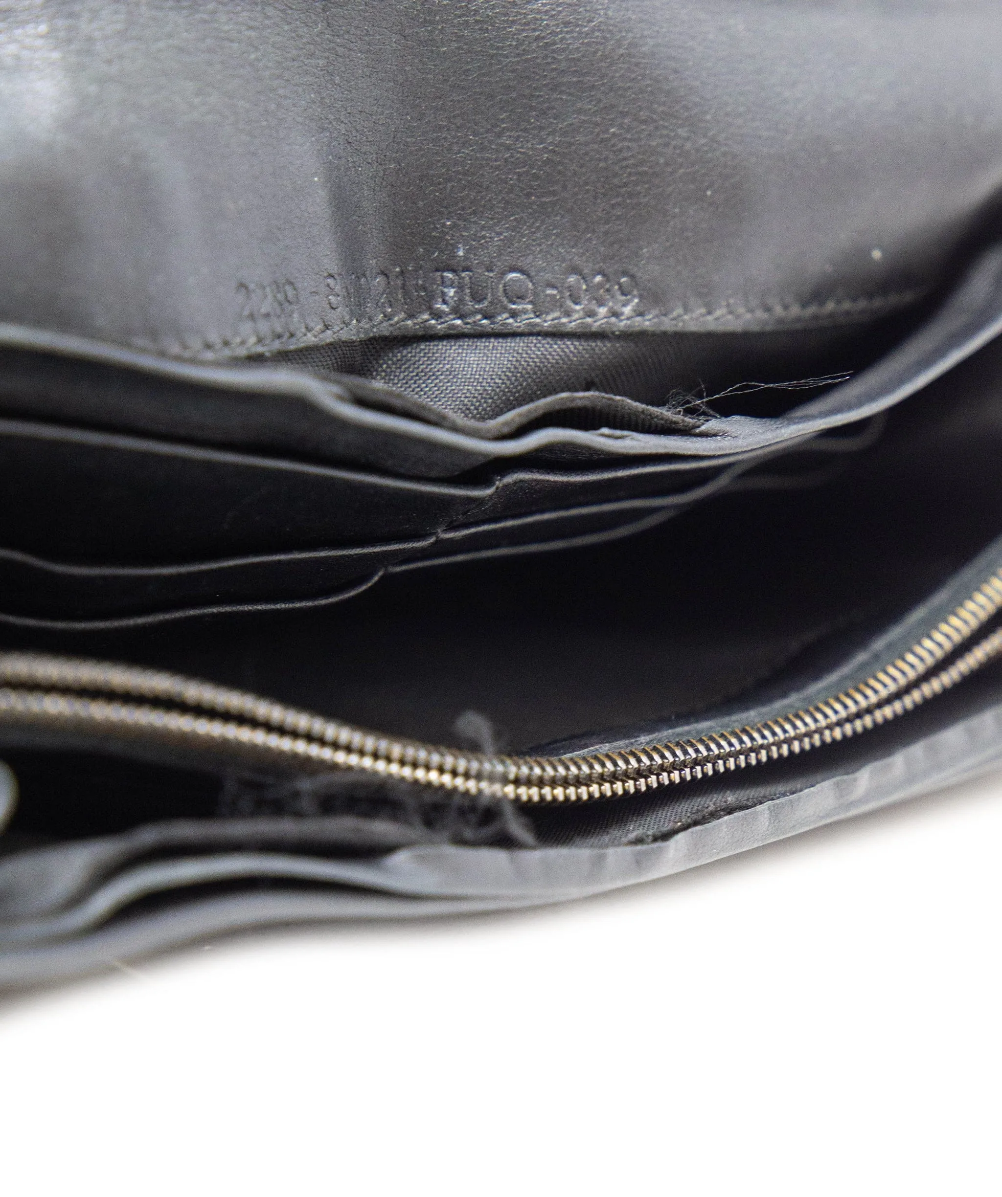 Fendi monogram wallet on chain ADL2055