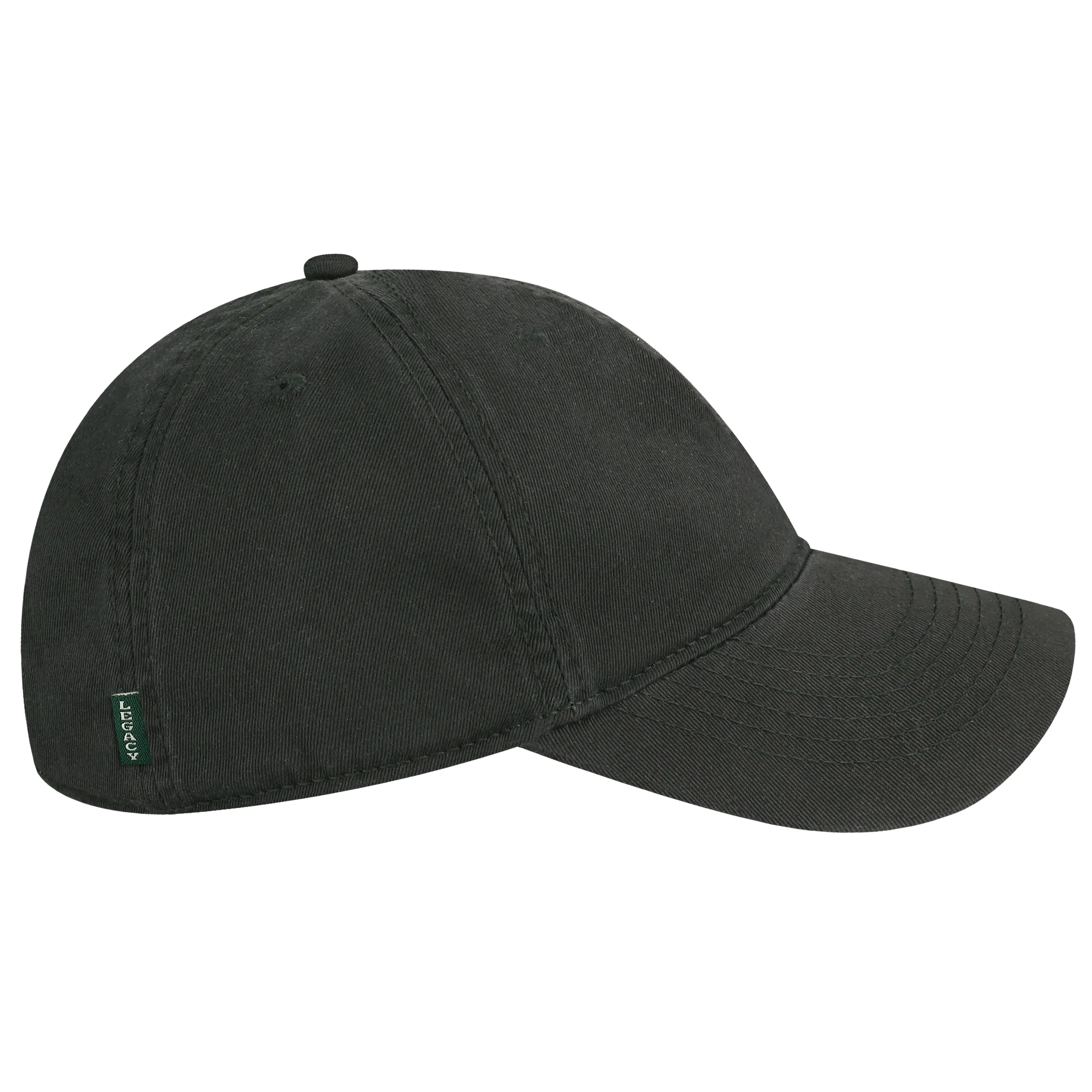 Florida State Seminoles Black Relaxed Twill Adjustable Hat