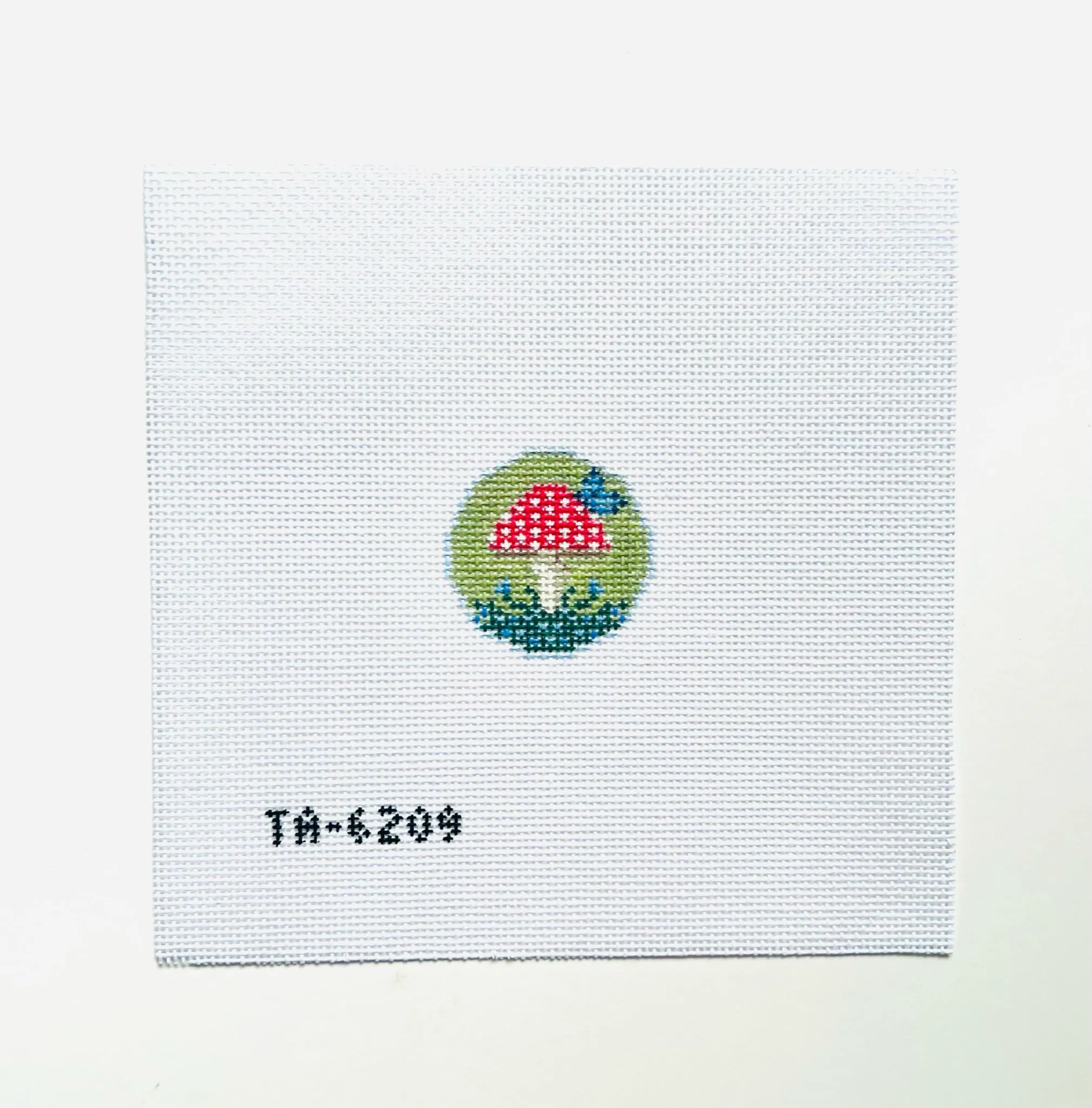 Fly Agaric Key Fob Insert Canvas