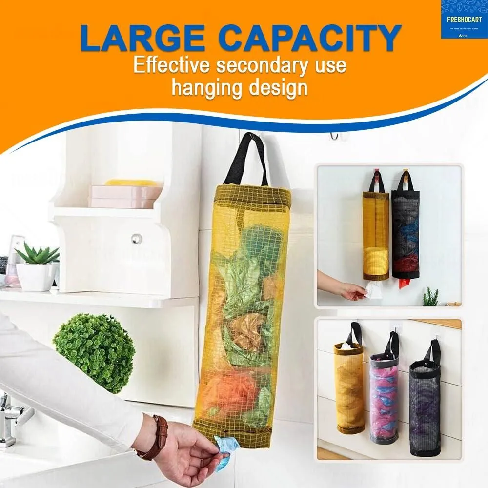 Foldable Plastic Bag Holder (Pack of 2) - Uniqou™