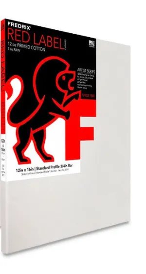 Fredrix TARA Stretched Canvas 3/4"Bar (15 x 30)"or (38.1 x 76.2)cm