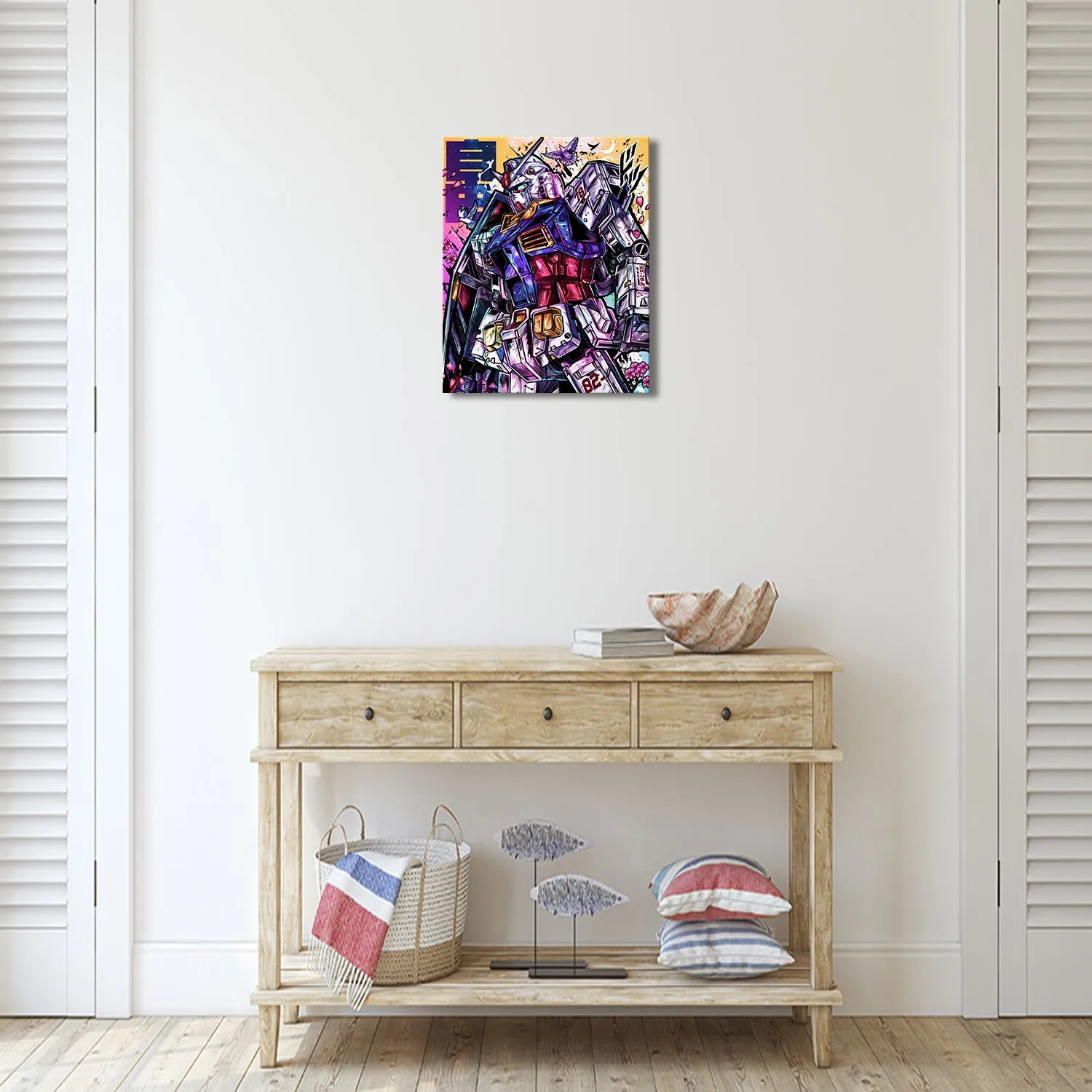 Freedom Robot RX-78 Canvas Wall Art