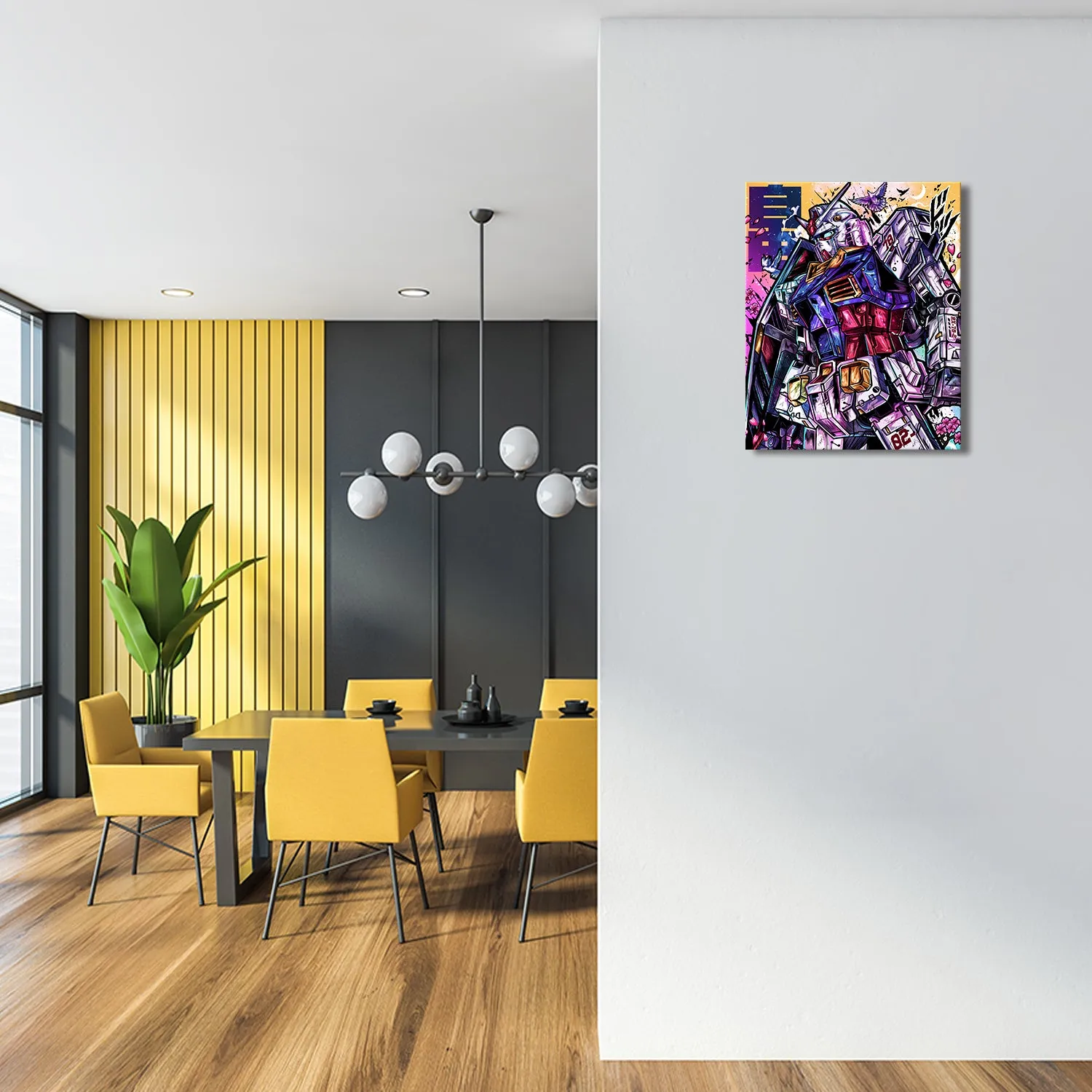 Freedom Robot RX-78 Canvas Wall Art