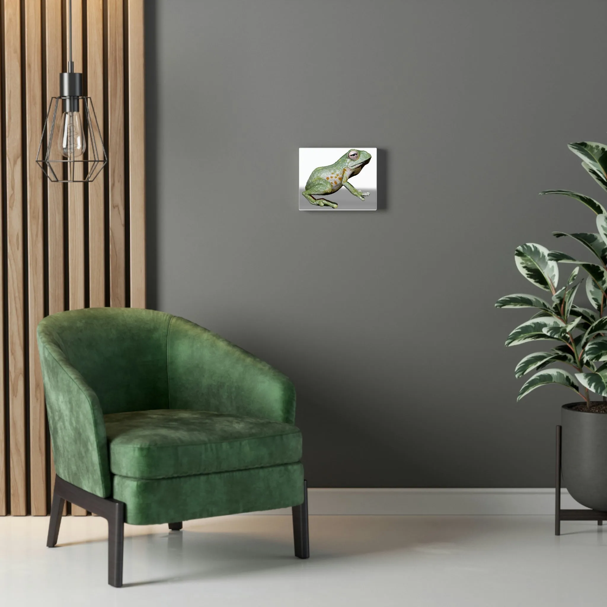 Frog Stretched Canvas