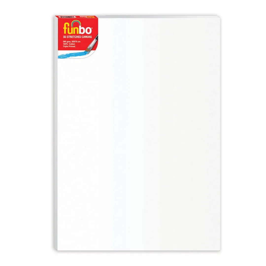 Funbo Stretched 3D canvas 380 gms 100X120 cm