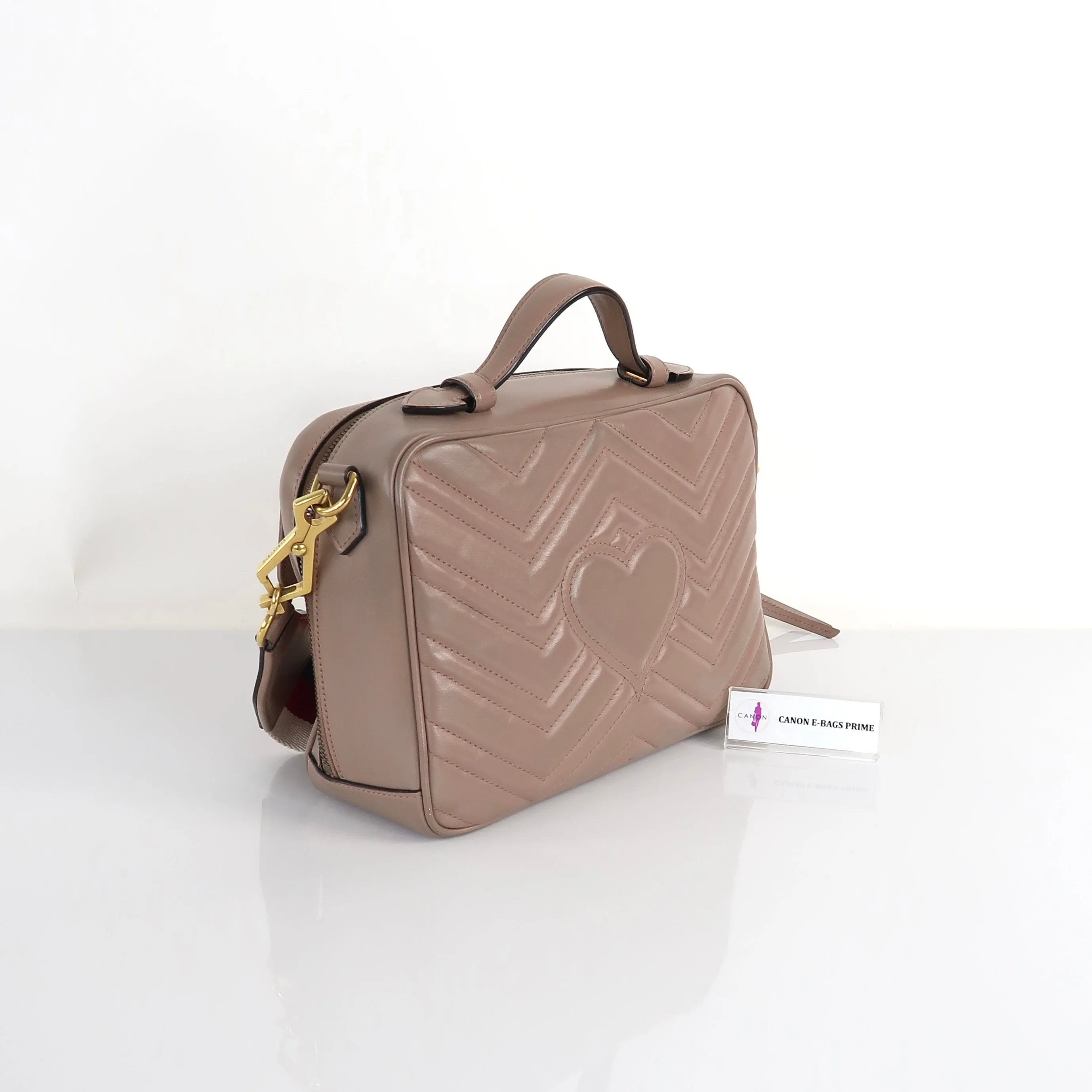 GG Marmont Sylvie Web Top Handle