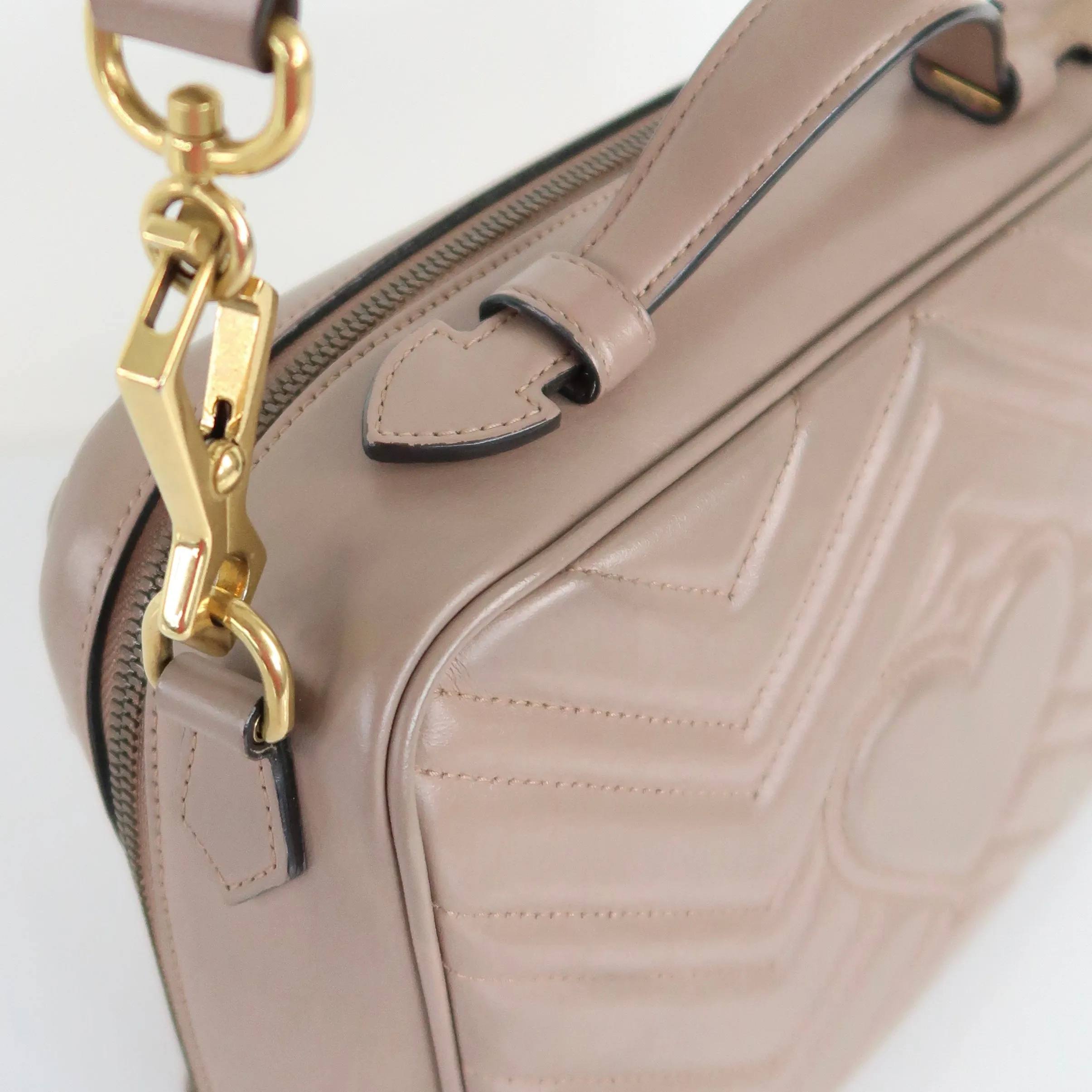 GG Marmont Sylvie Web Top Handle
