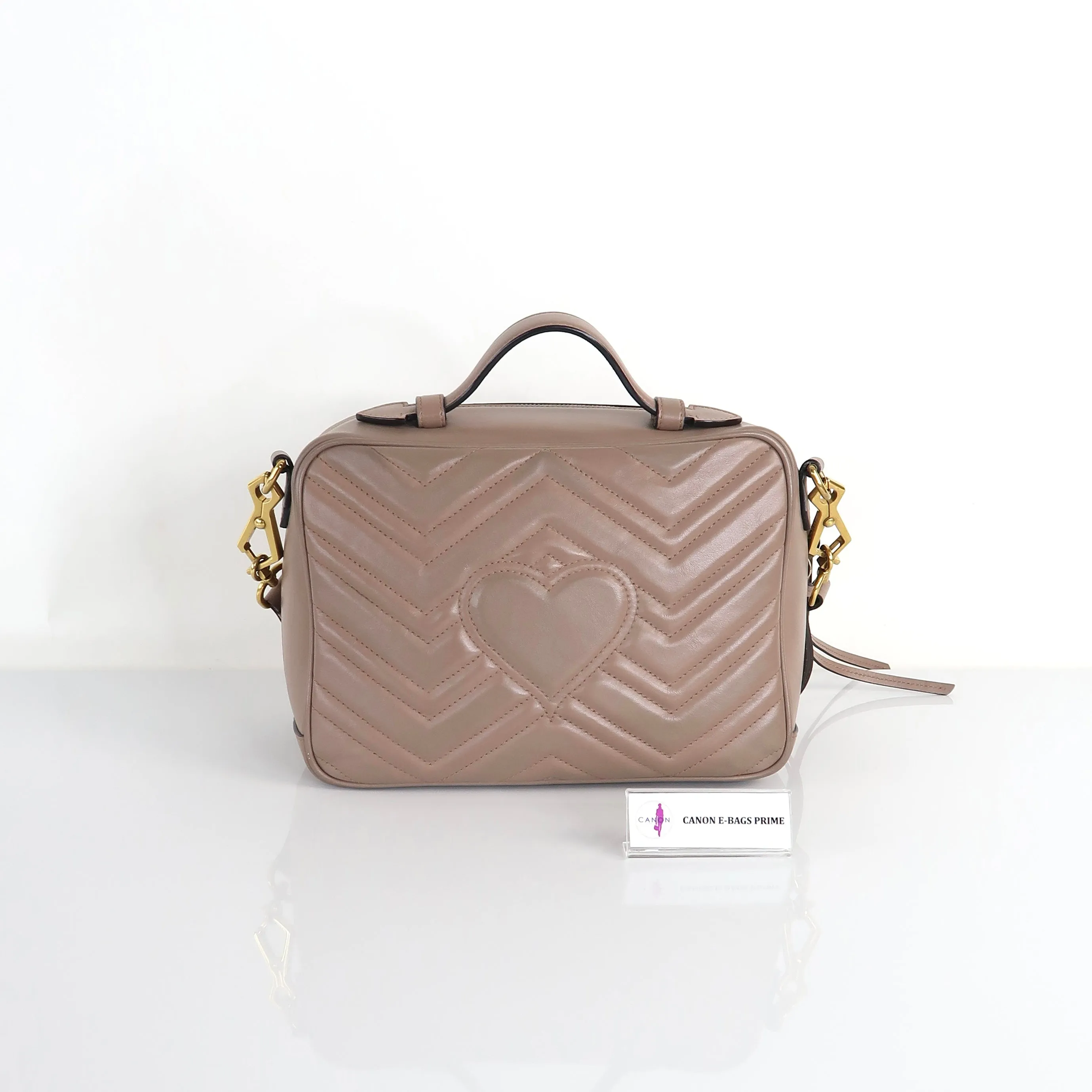 GG Marmont Sylvie Web Top Handle