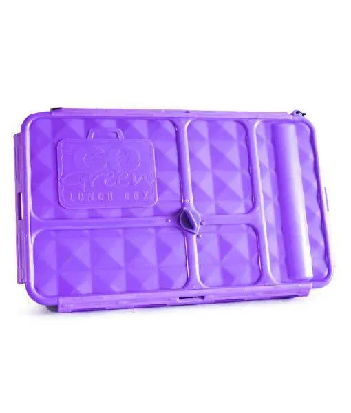 Go Green Lunch Box - Pink 'N' Pretty with Purple Box