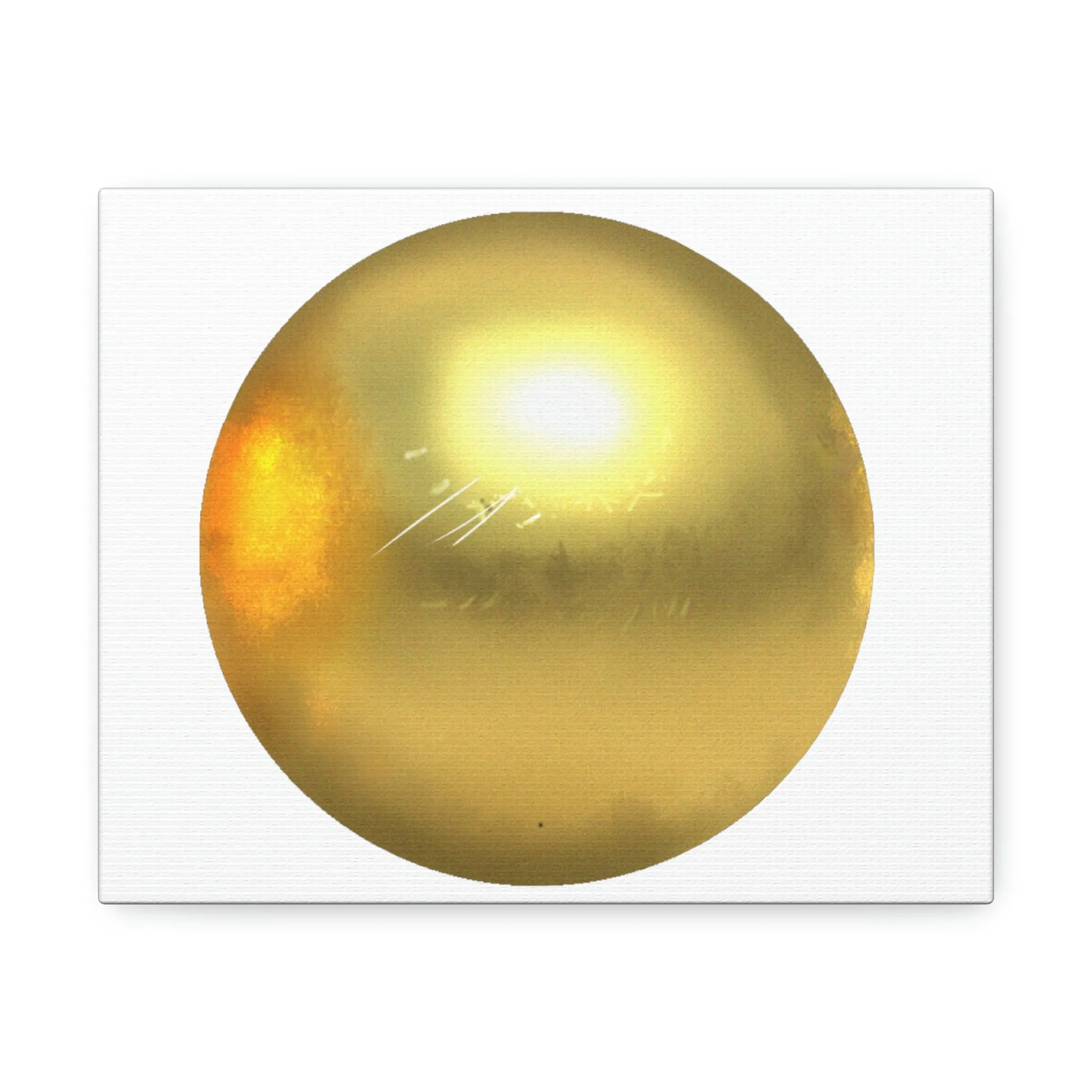Gold Stretched Canvas