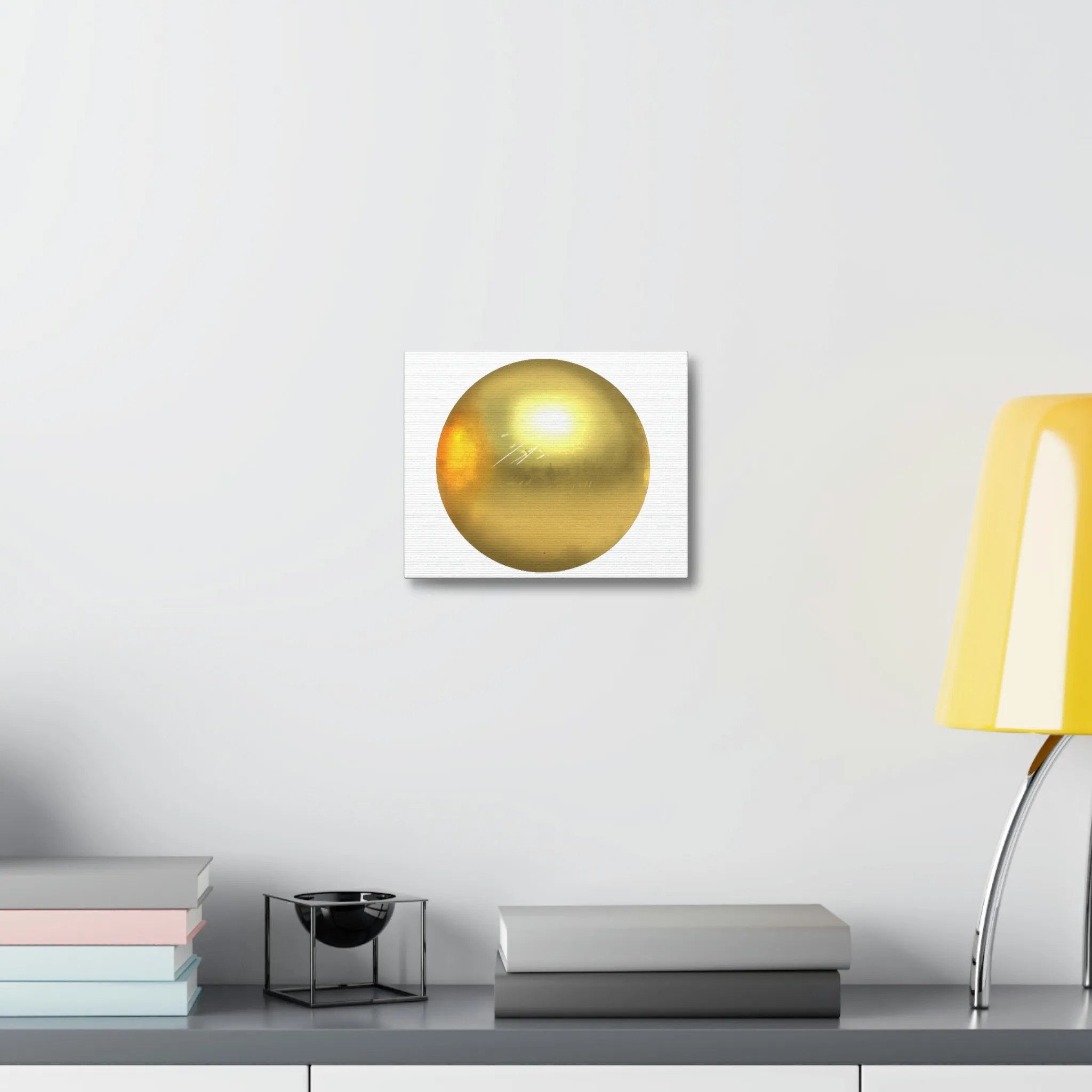 Gold Stretched Canvas
