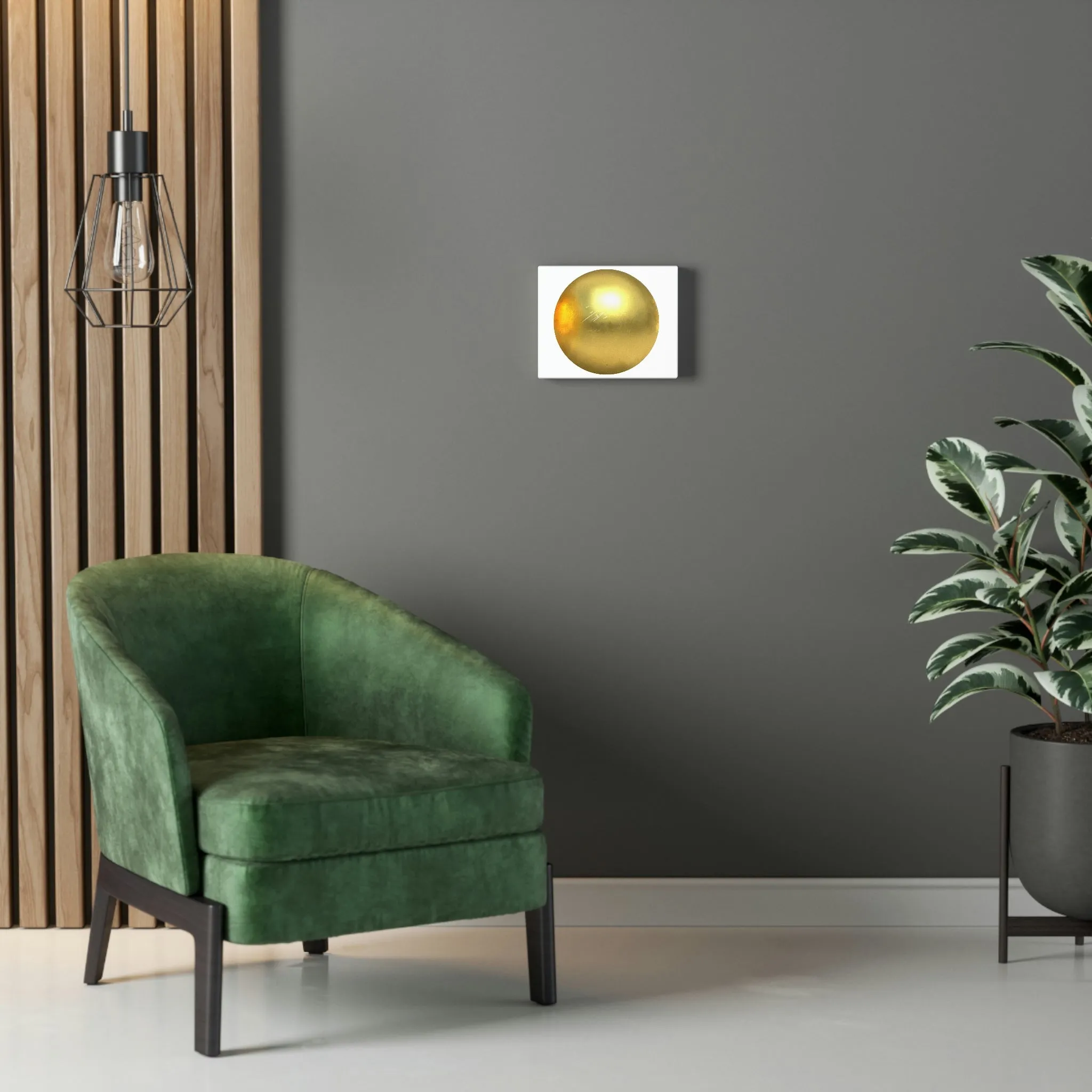 Gold Stretched Canvas