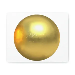 Gold Stretched Canvas