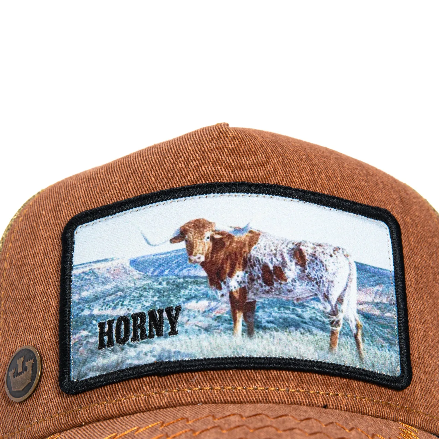 Goorin Bros Bull Adjustable Trucker Snapback Hat - Tan
