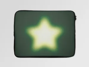 Green Aura Y2K Laptop Sleeve Bag