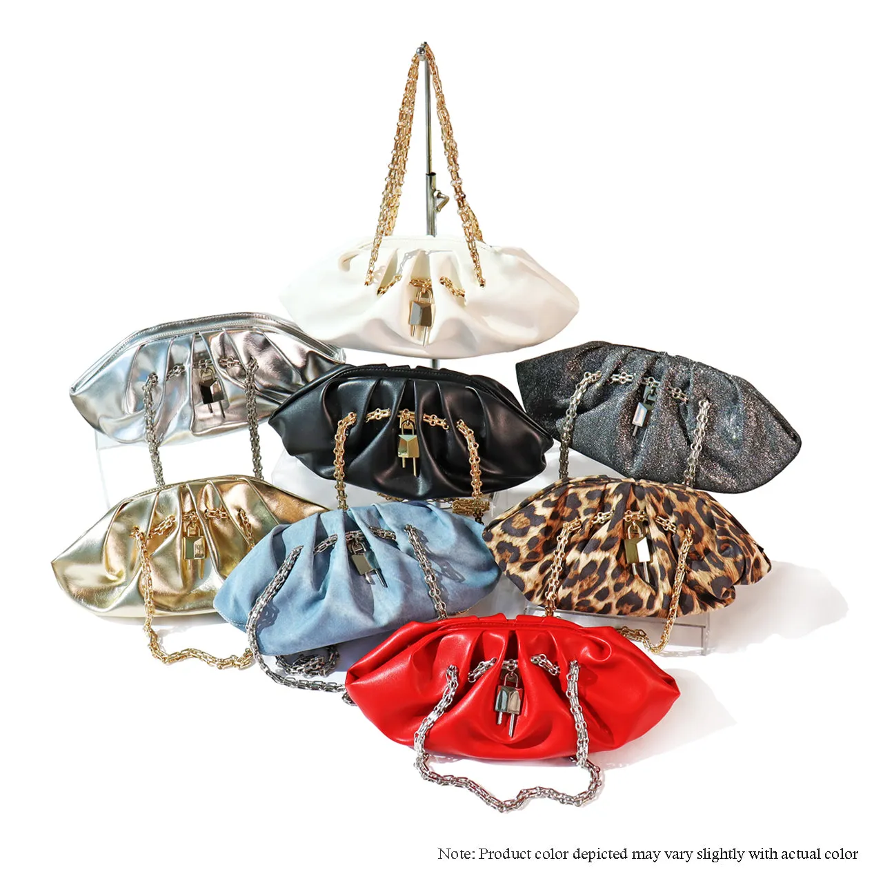 H-MIA DUMPLING BAG - LEOPARD