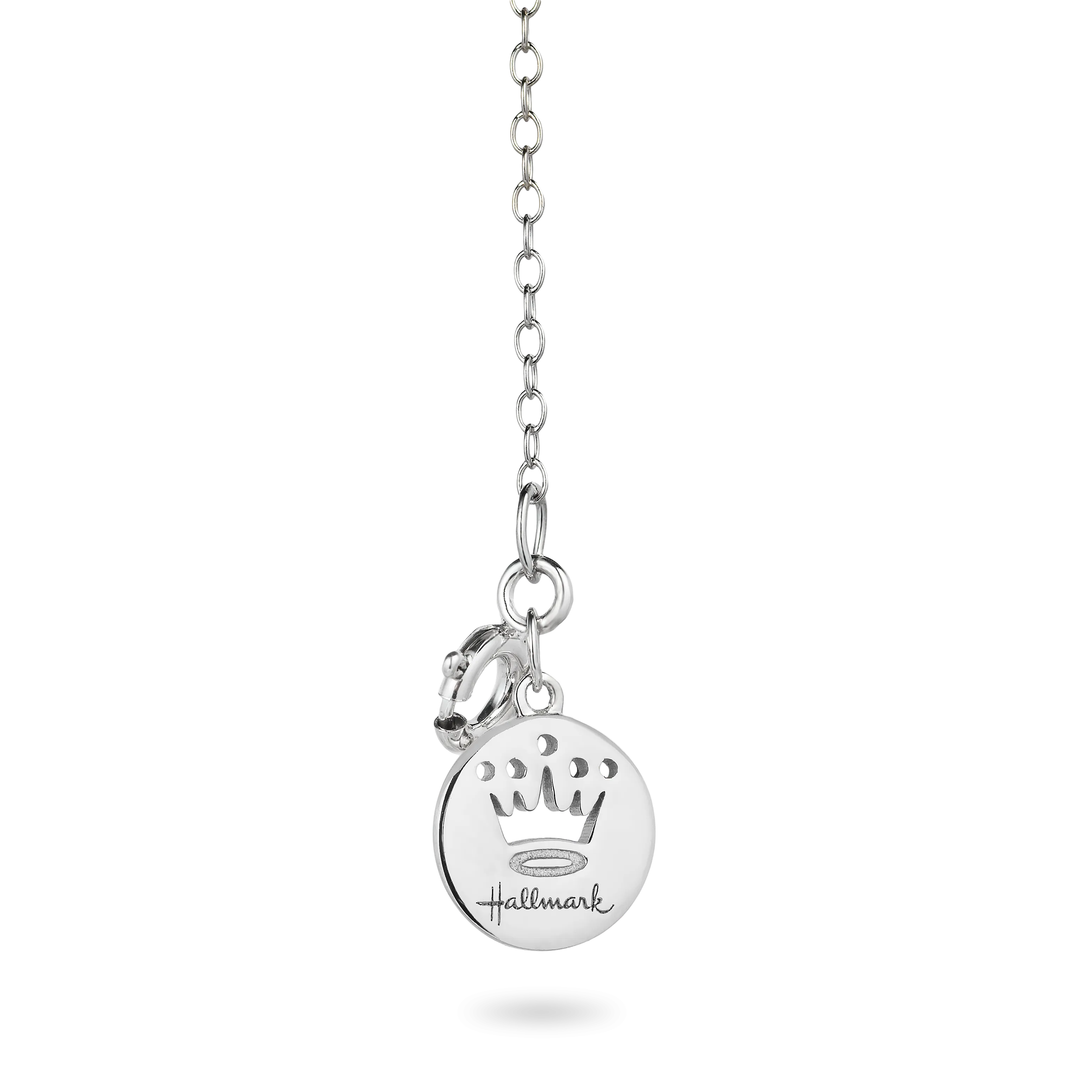 Hallmark Fine Jewelry Medium Star Bright Diamond Pendant in Sterling Silver with 14K Yellow Gold