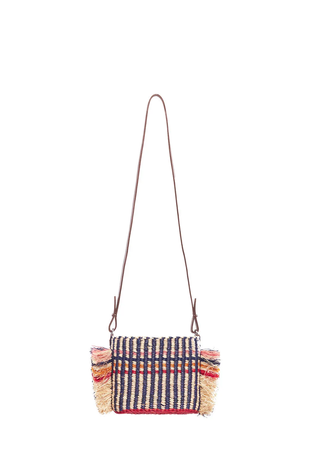 HANA MINI STRIPE WOVEN BAG