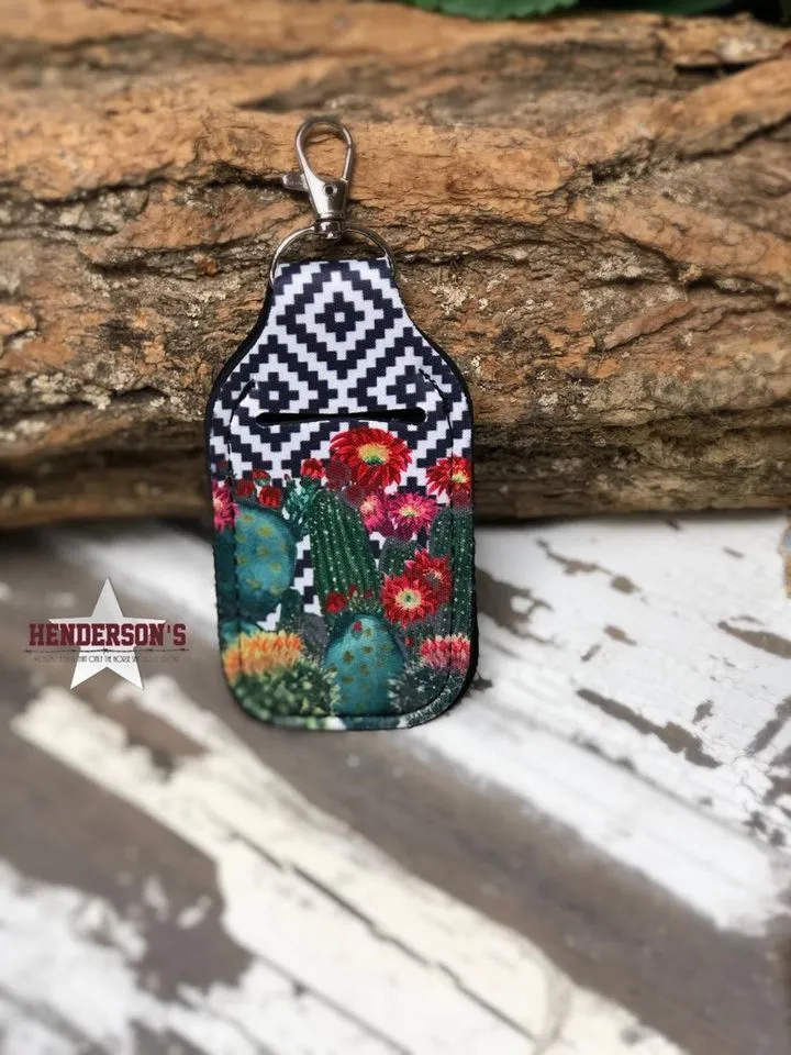 Hand Sanitizer Holder ~ Cactus