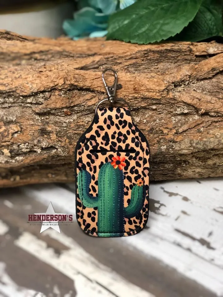 Hand Sanitizer Holder ~ Cactus