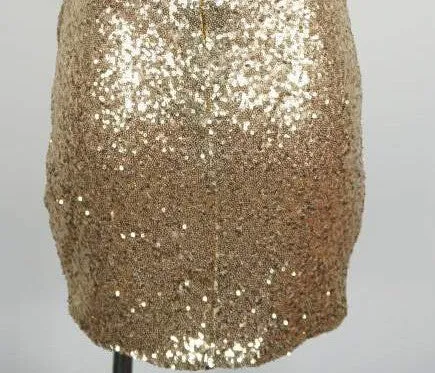 HOT GOLDEN SHINING SEQUINS DRESS
