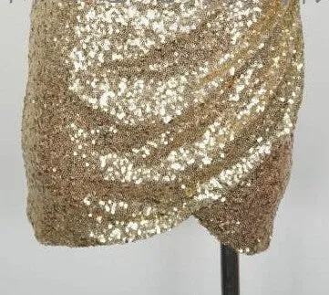 HOT GOLDEN SHINING SEQUINS DRESS